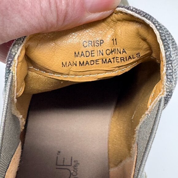 Boutique by Corky's Olive Green Camo Vegan Suede 'Crisp' Bootie   Size 11 NEW - Picture 9 of 13